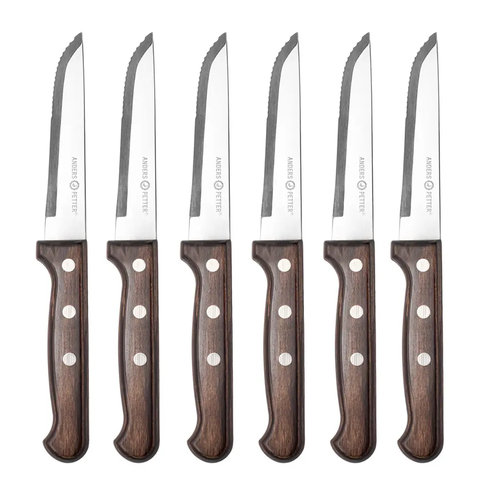 Classic Pihviveitsi 23,5 cm 6 kpl