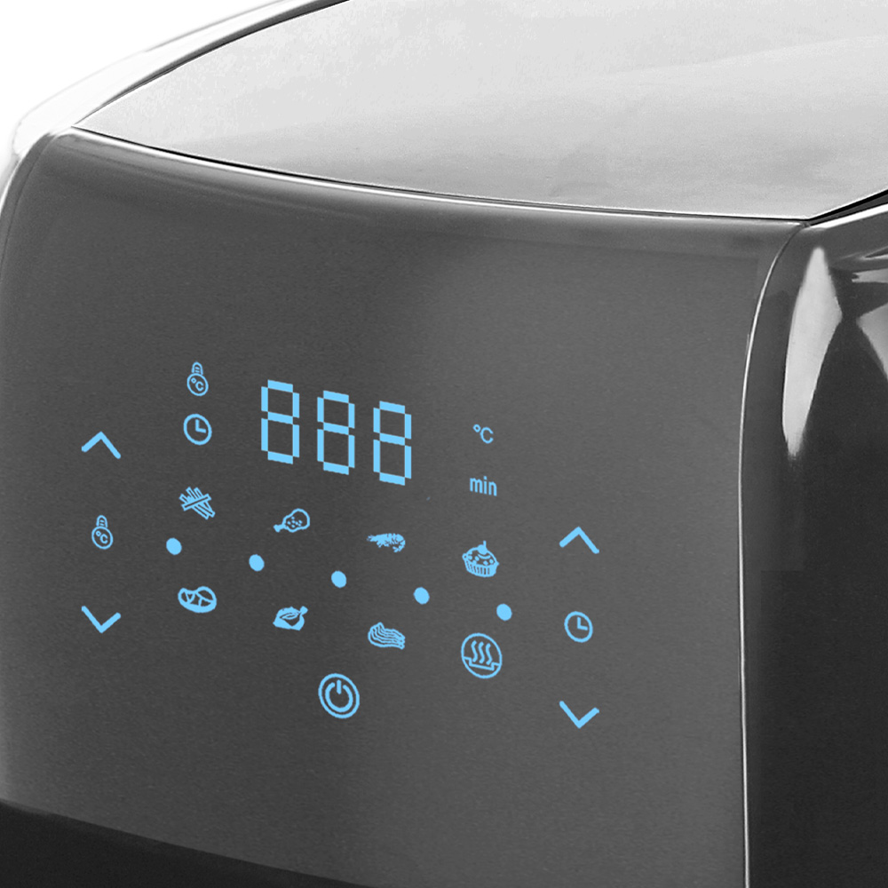 EMERIO Emerip Smart Fryer 5,5 L Musta