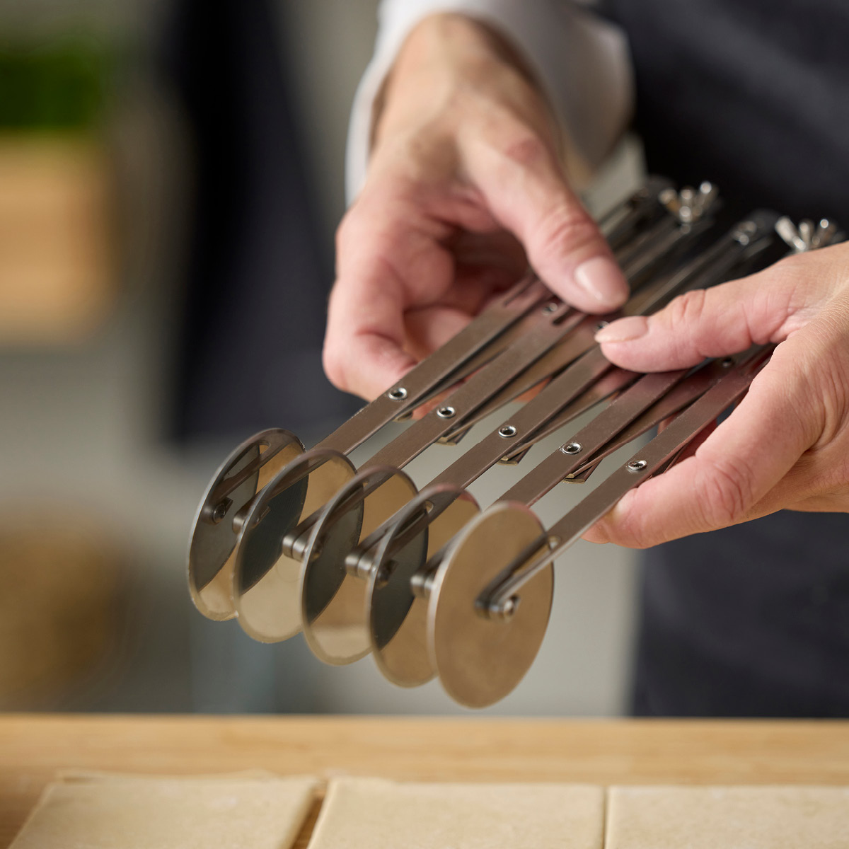 Blomsterberg Deigdeler med 5 hjul stål