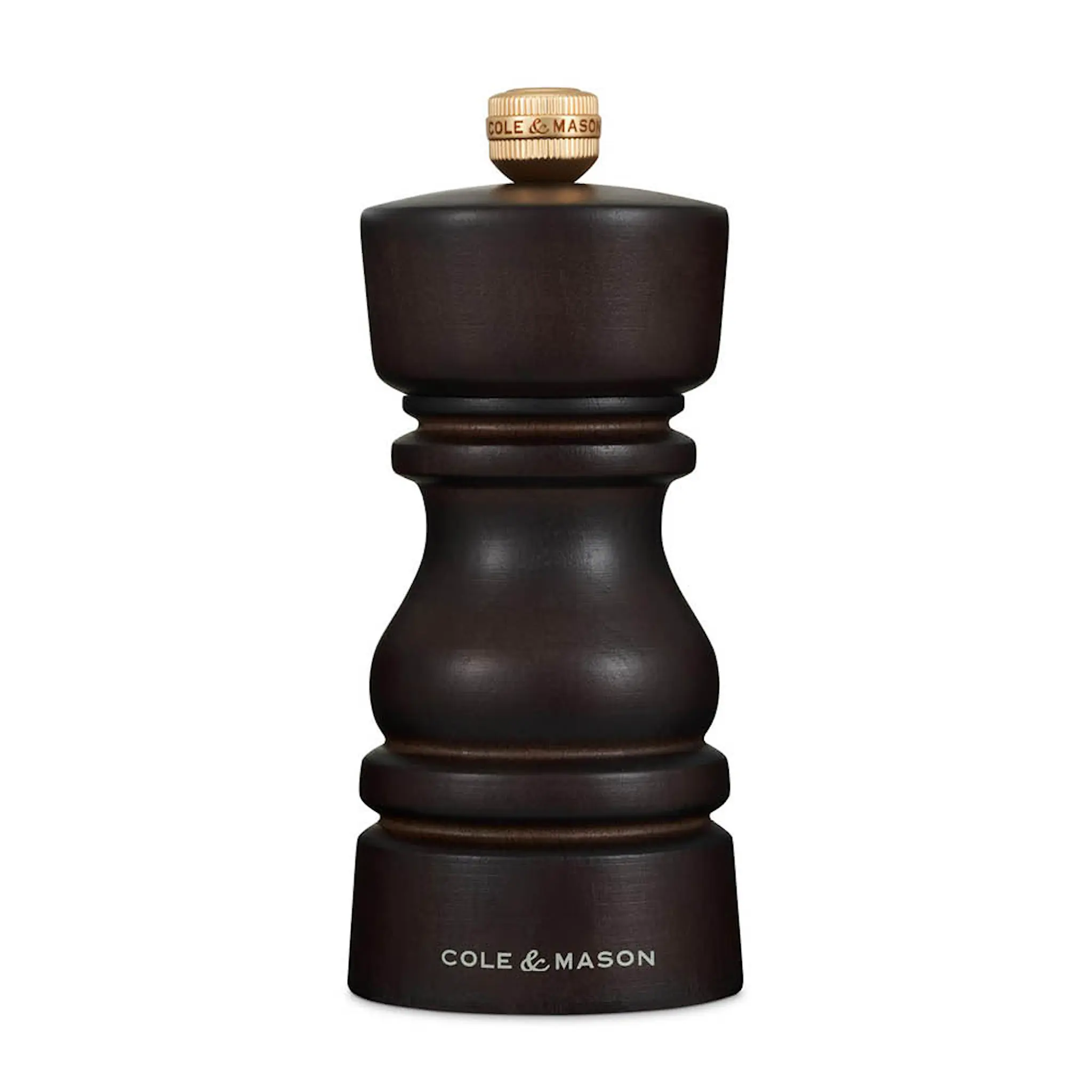 Cole & Mason London Saltkvarn 13 cm Brun