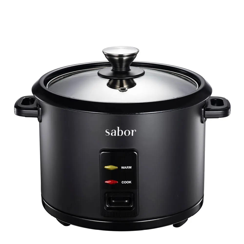 Riskoker 1,5L svart