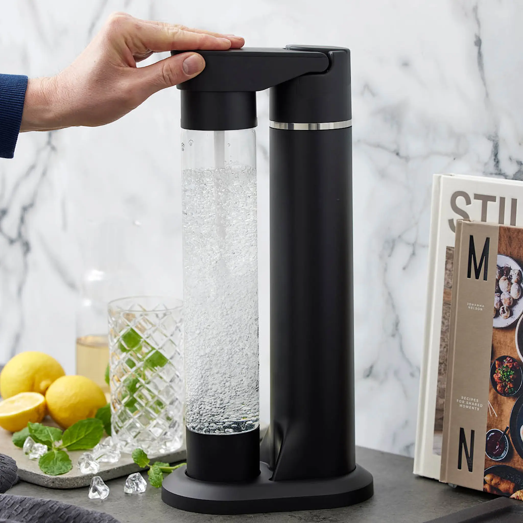 Nordic Sense Kolsyremaskin 0,8 L svart