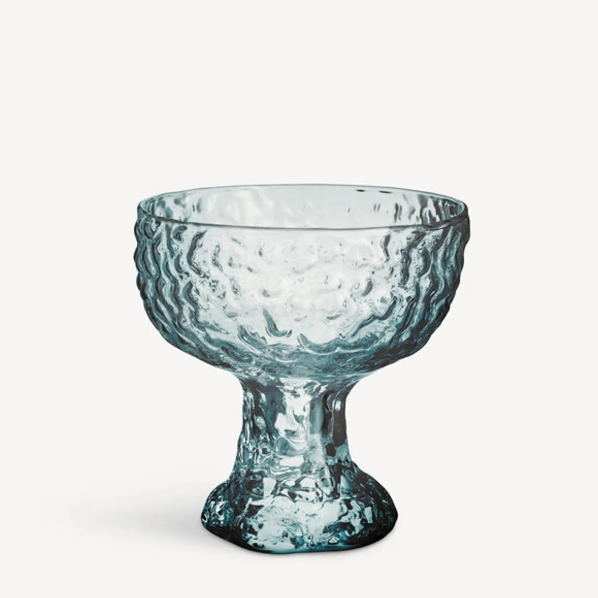 Kosta Boda Moss coupe champagneglas 35 cl cirkulär