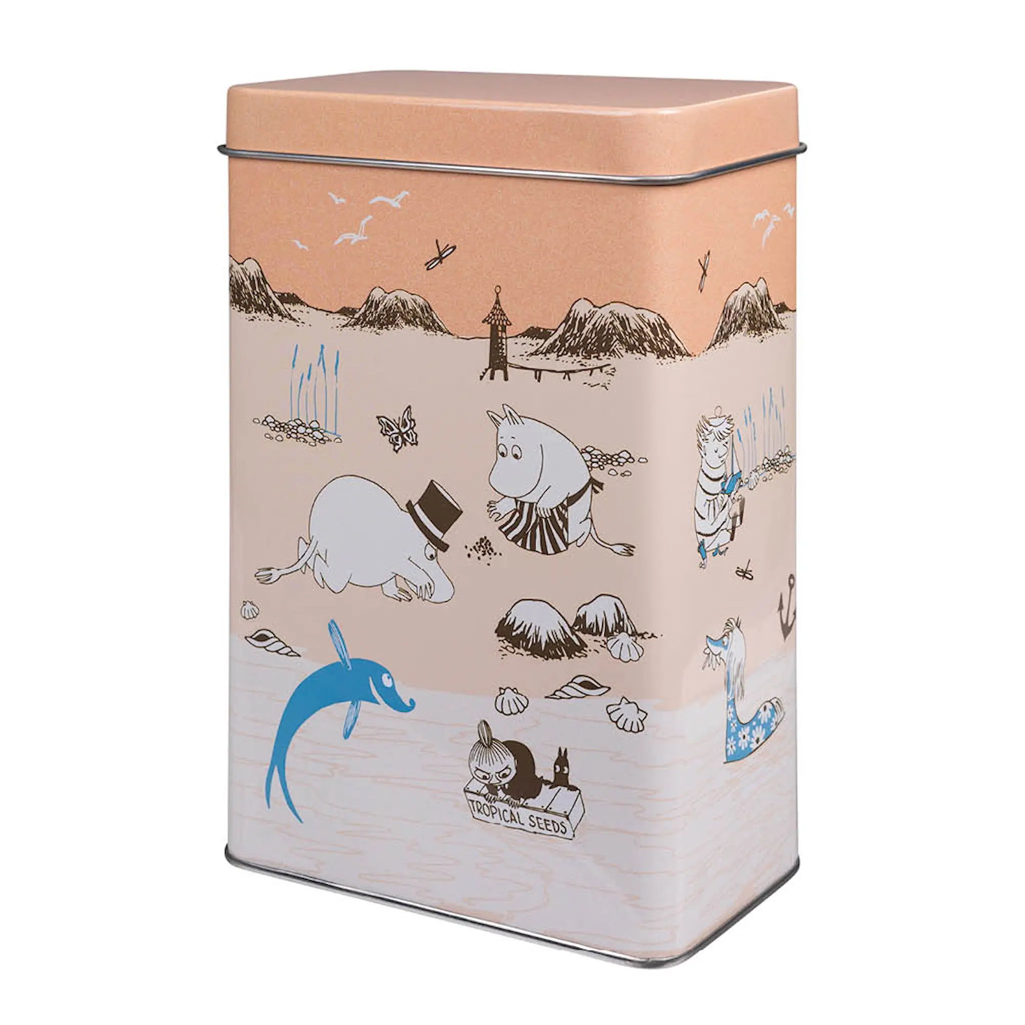 Martinex Muumi Kahvipurkki rantaretki 20 cm Oranssi