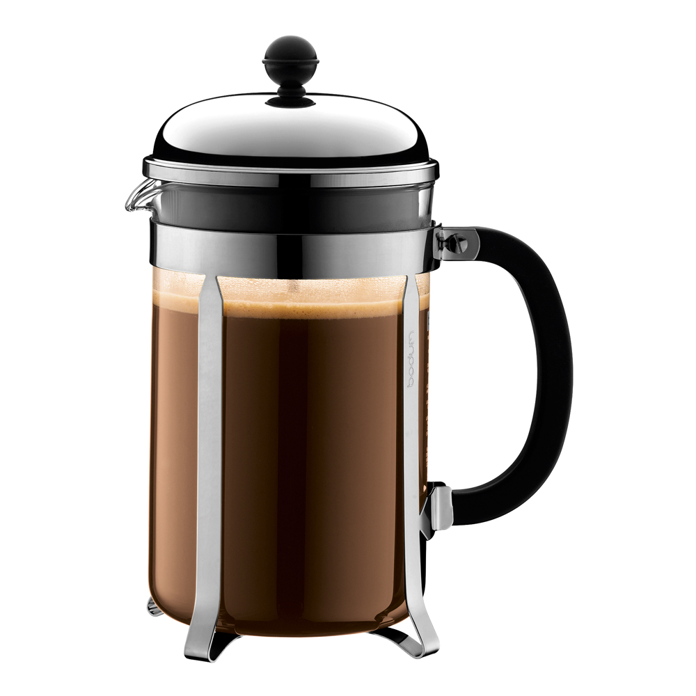 Bodum Chambord kaffepress 1,5 L 12 koppar krom
