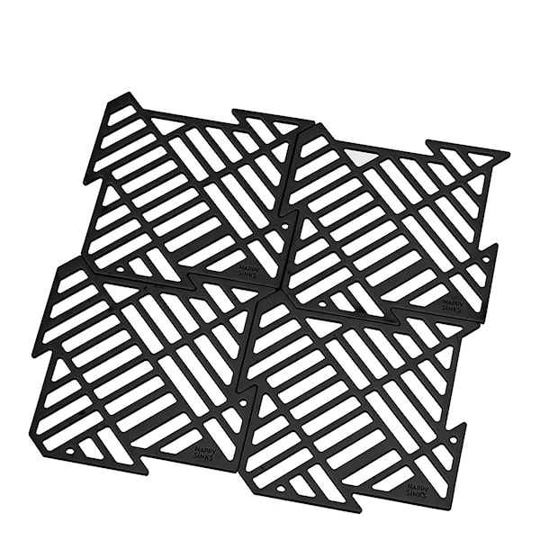 Happy Diskho-skydd Puzzle 4 delar Svart