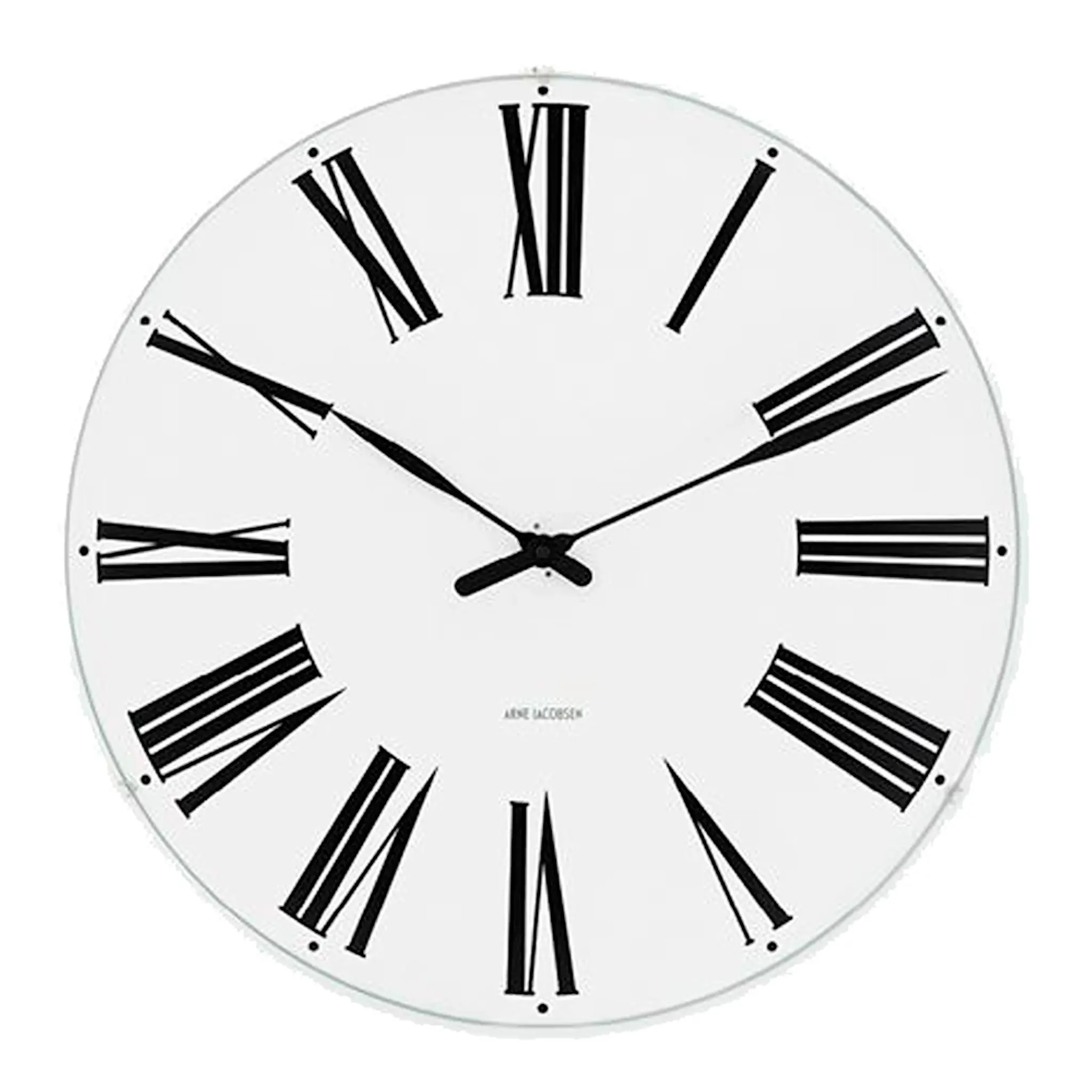 Arne Jacobsen Roman Väggur 16 cm Vit