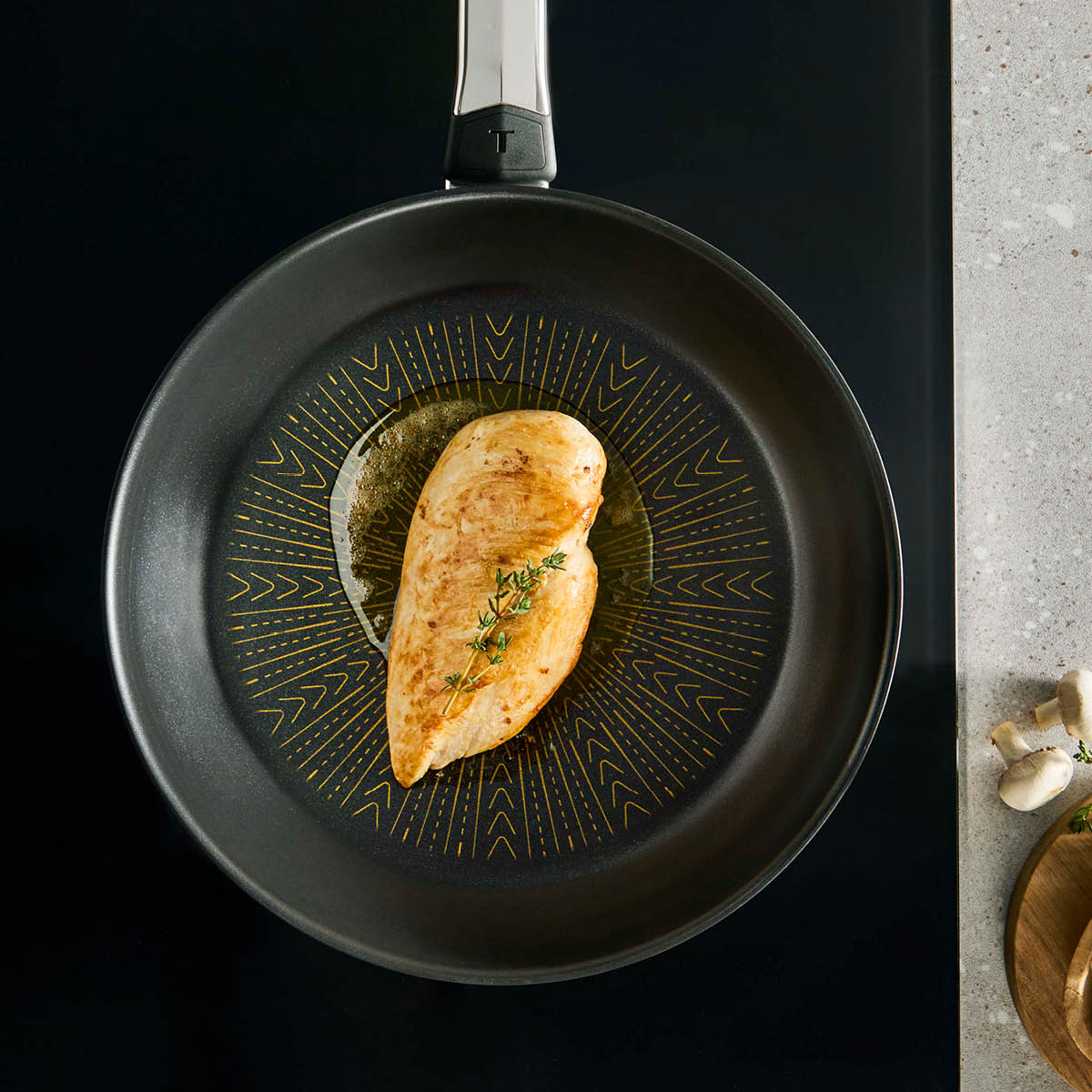 Tefal Emotion Plus Flavors SS stekpanna 24 cm