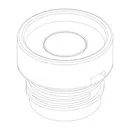 Emma Låg Til X-200-2/X-200-7 Ø 5,5 cm Sort/Mørkeblå