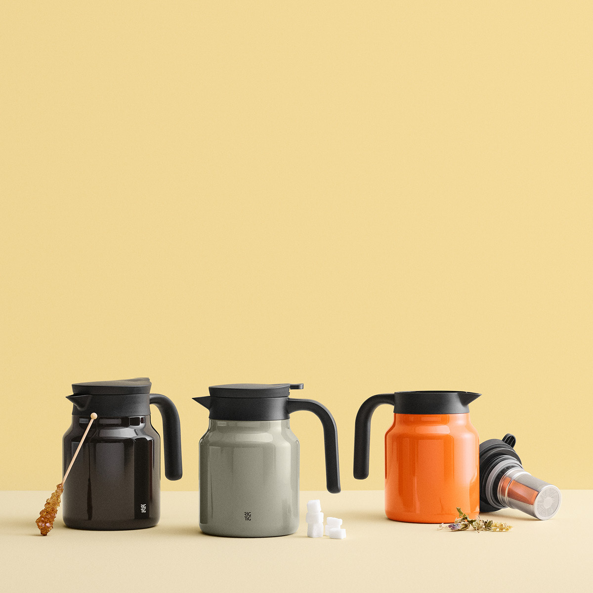 RIG-TIG THERM-IT termoskanna 0,9 L khaki