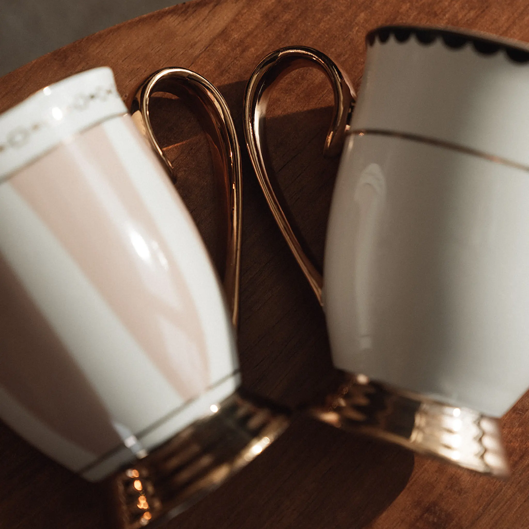 Hilke Lignano Sabbiadoro Mugg 28 cl Vit/Guld