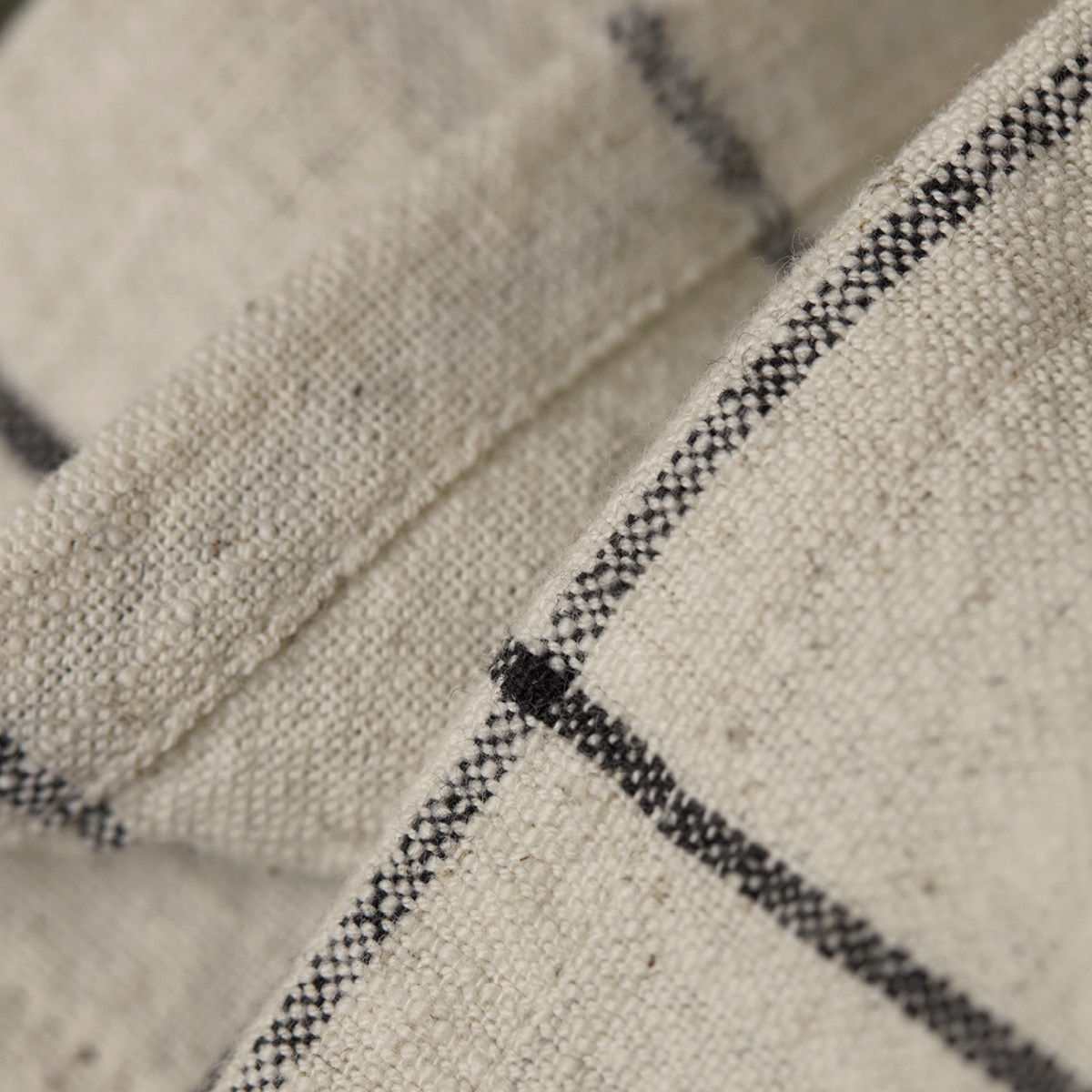 House Doctor Join tygservetter 40x40 cm 4-pack svart/off-white