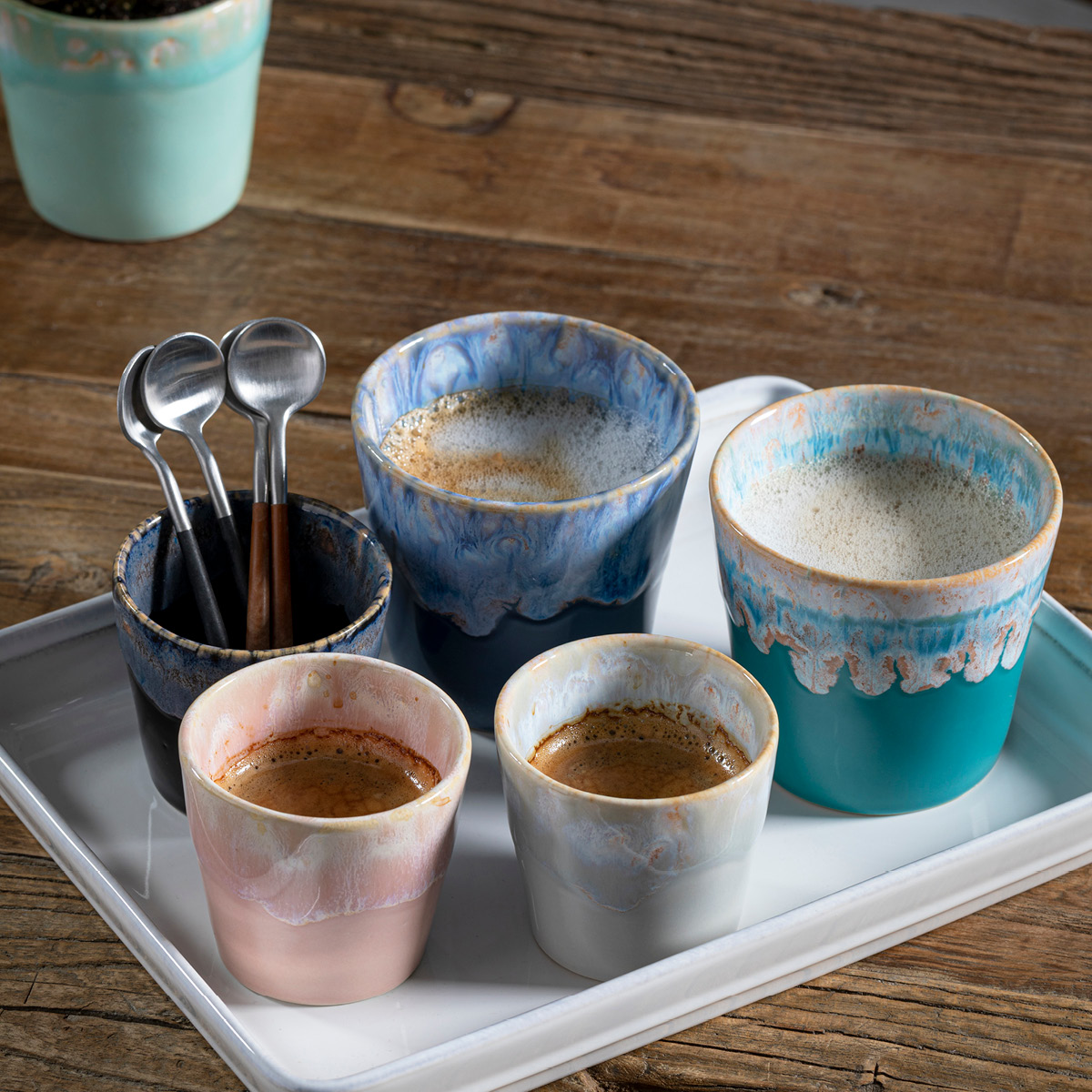 Costa Nova Gres espressokopp 10 cl 6,5x6 cm rosa