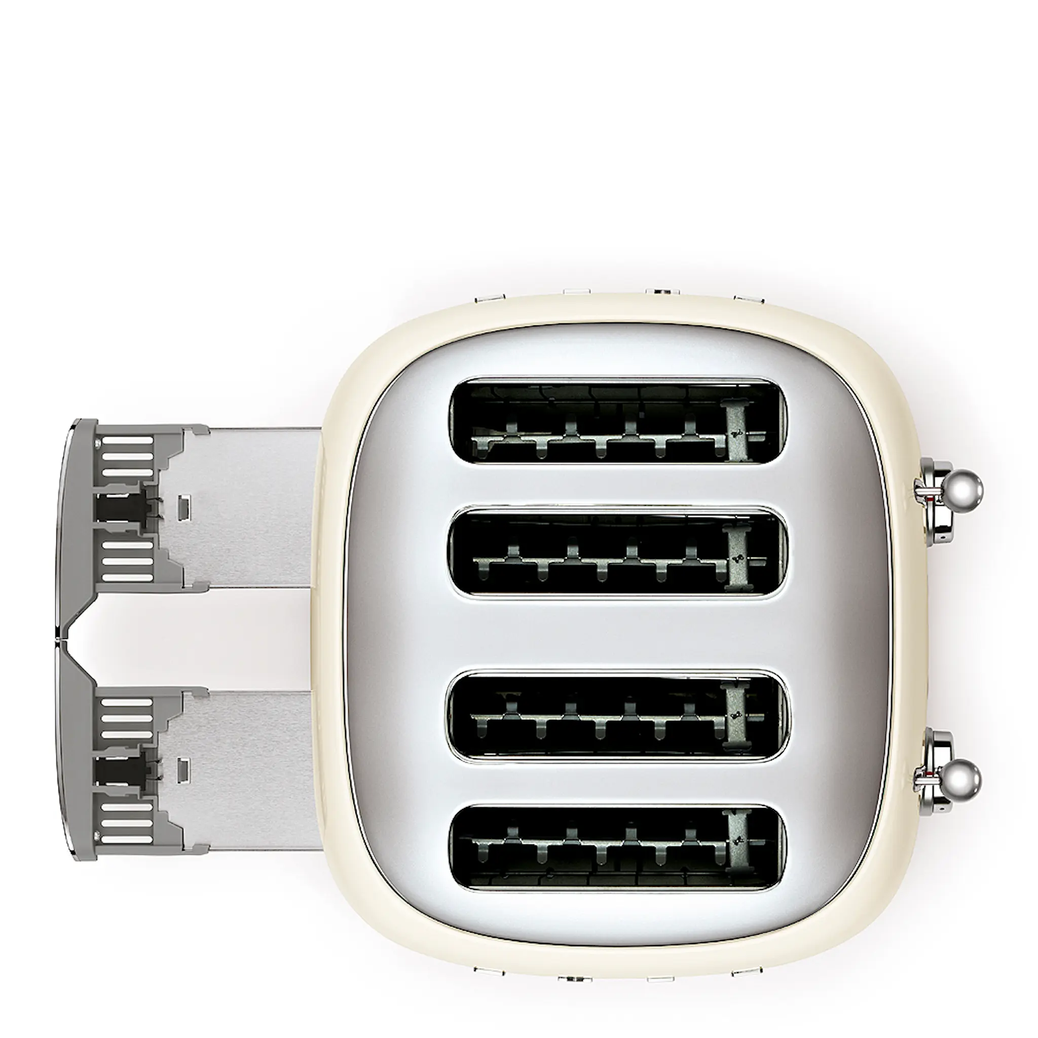 Smeg Smeg Leivänpaahdin neliömäinen 4 viipaletta TSF02 Kerma