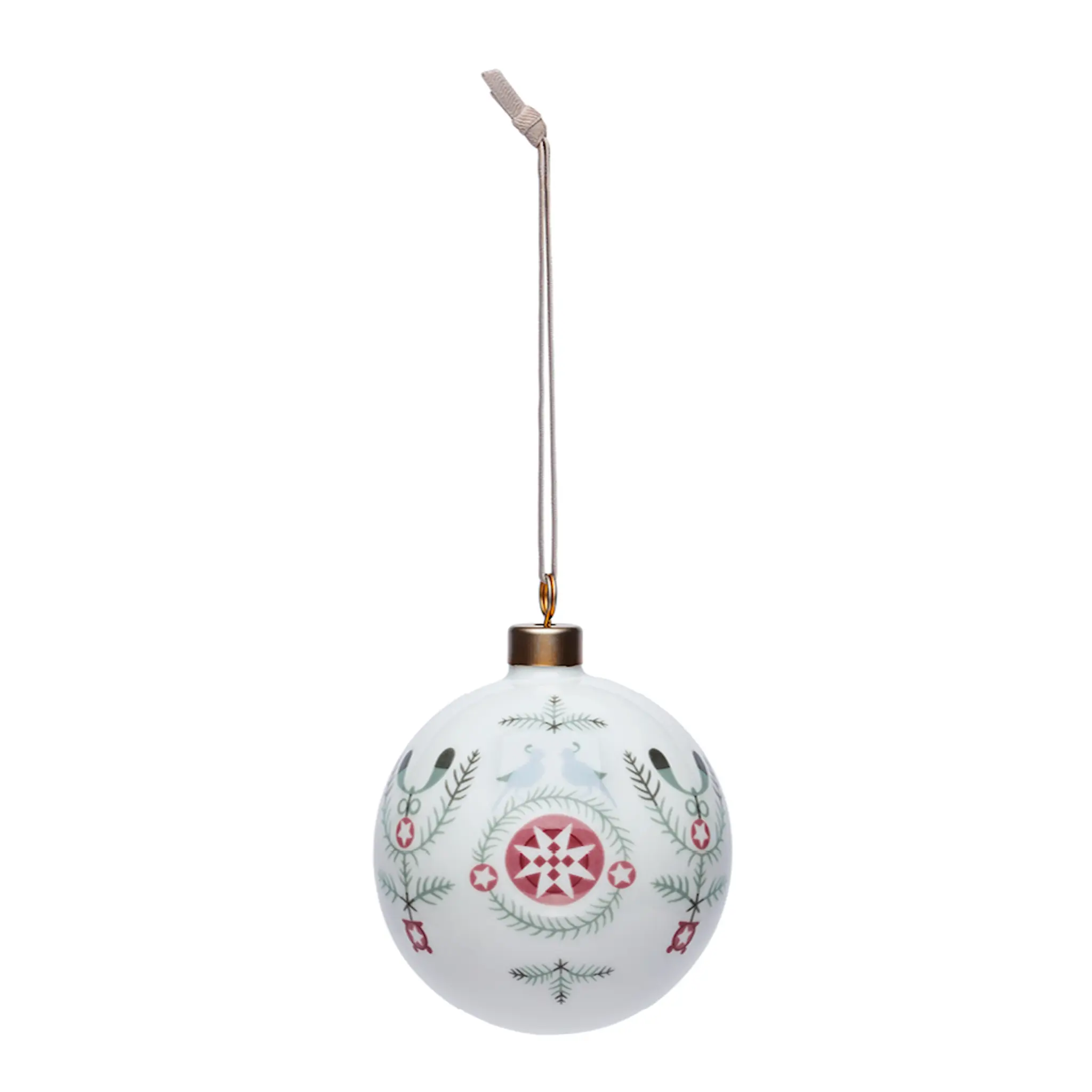 Rörstrand Swedish Grace Winter julkula 8 cm