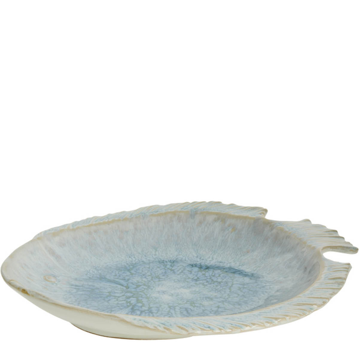 Lene Bjerre Marinelle serveringsfat fisk 30 cm blå