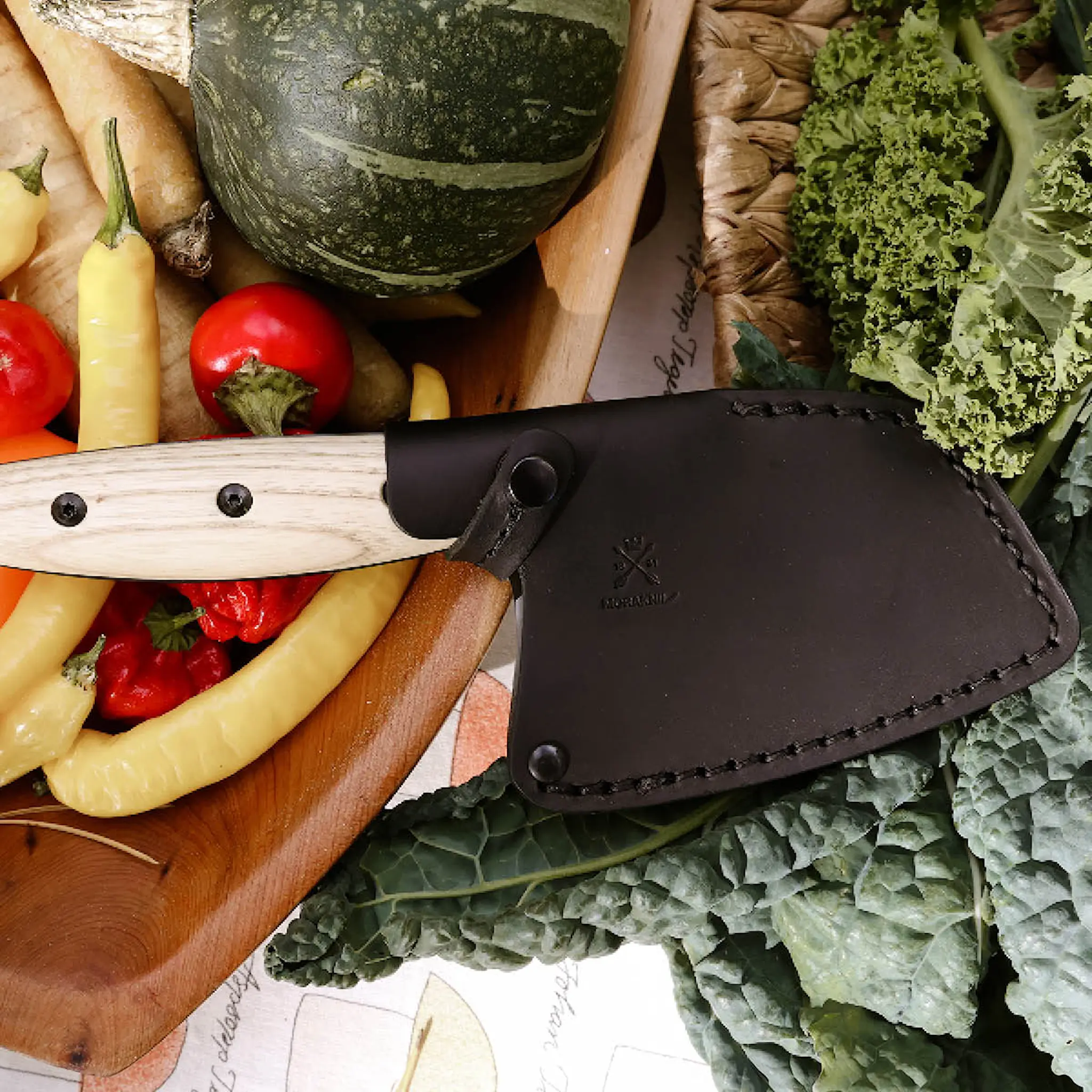 Morakniv Rombo BlackBlade kockkniv 20 cm (S) ash wood