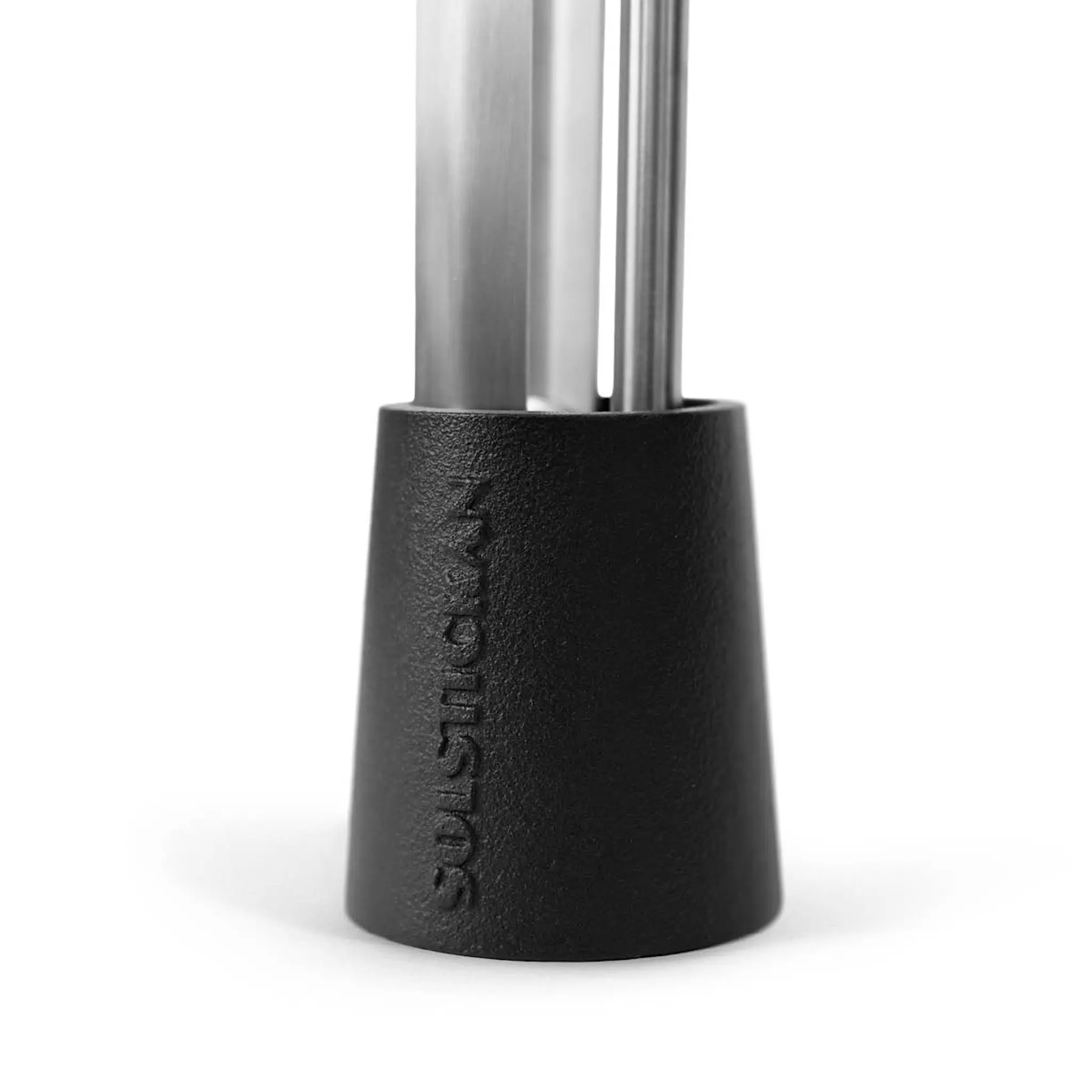 SOLSTICKAN Eldverktyg i hållare 61 cm svart/stål