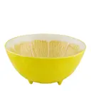 Citron serveringsskål 25 cm citrongul