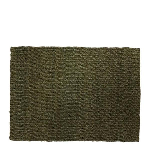 Naset dörrmatta 60x90 cm Olive night