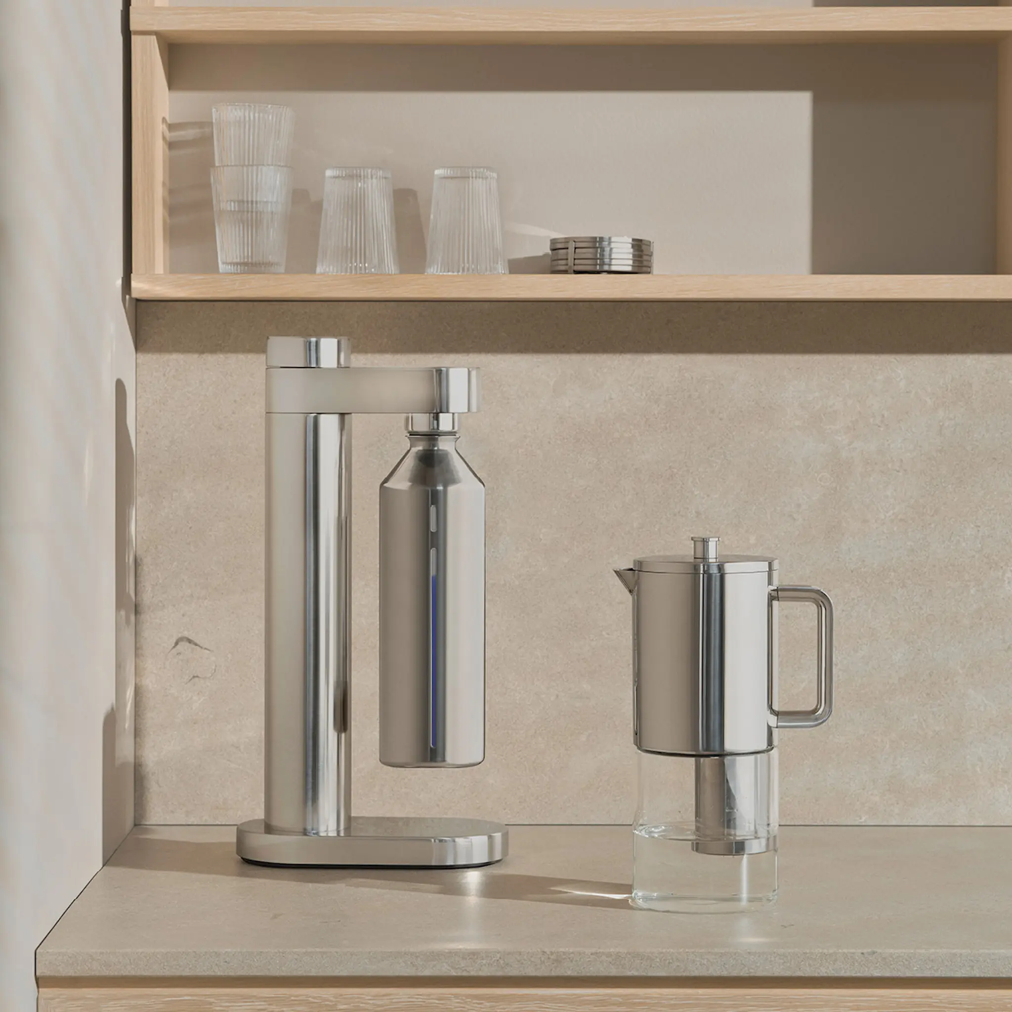 Stelton Brus Vedensuodatuskannu 1,6 L Teräs