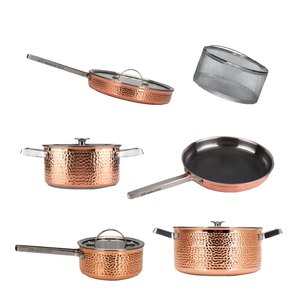 Mjölner XL Kattilasarja 6 osaa kupari