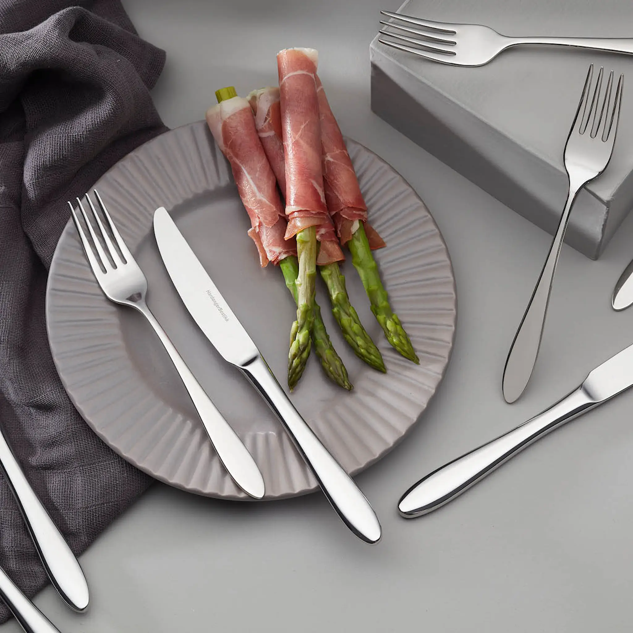 Hardanger bestikk Fjord Bestickset 48 delar