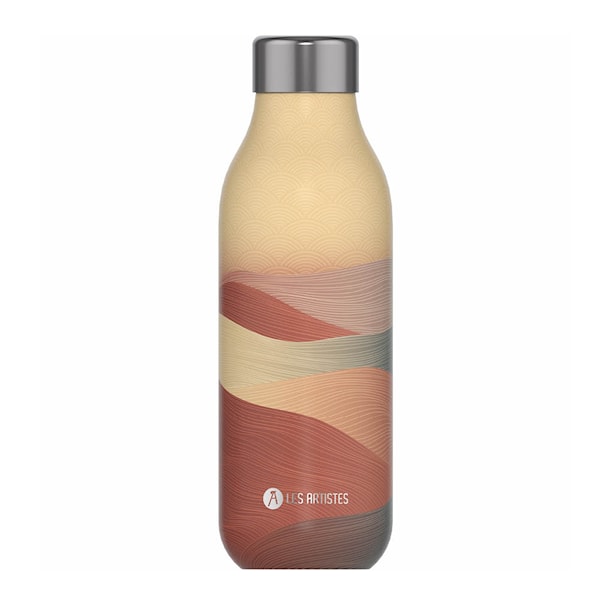 Bottle Up Design termoflaska 0,5 L mönster orange/multi