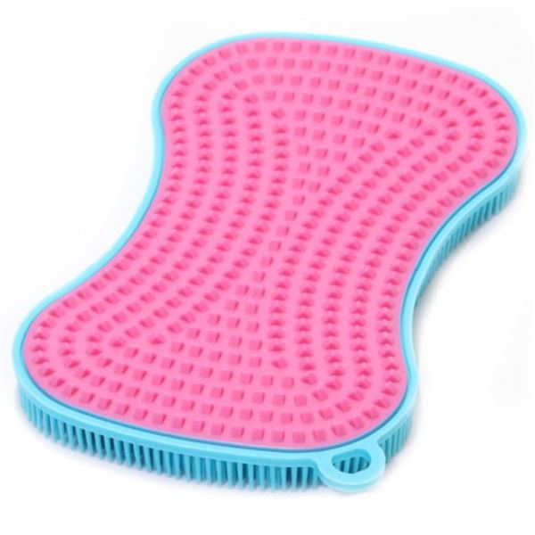 Kochblume Scrubby Puhdistussieni 13,5x8,5 cm Turkoosi