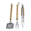 Sturdry BBQ grillset 3 delar ekträ