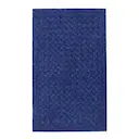 Entry rektangulär dörrmatta 75x45 cm blå