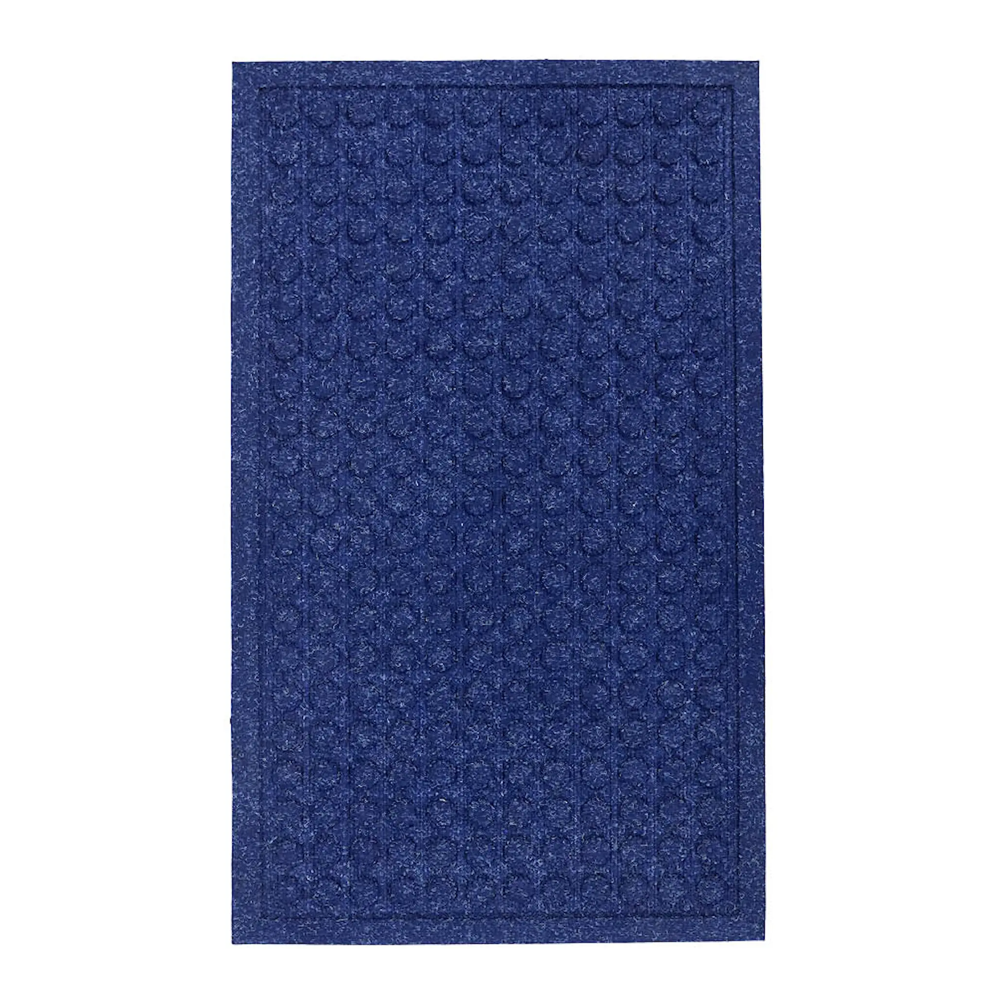 House Doctor Entry rektangulær dørmatte 75x45 cm blå