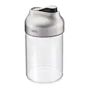 Tip socker- eller mjölkdispenser 180 ml klar/stål/svart