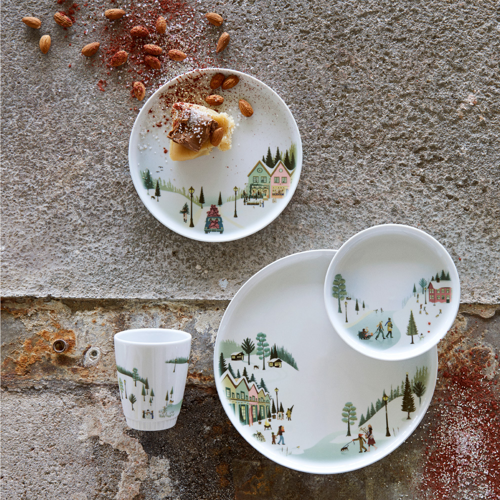 Pillivuyt Vinter Lautanen 15,5 cm Valkoinen