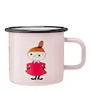 Mumin emaljmugg lilla my retro 37 cl