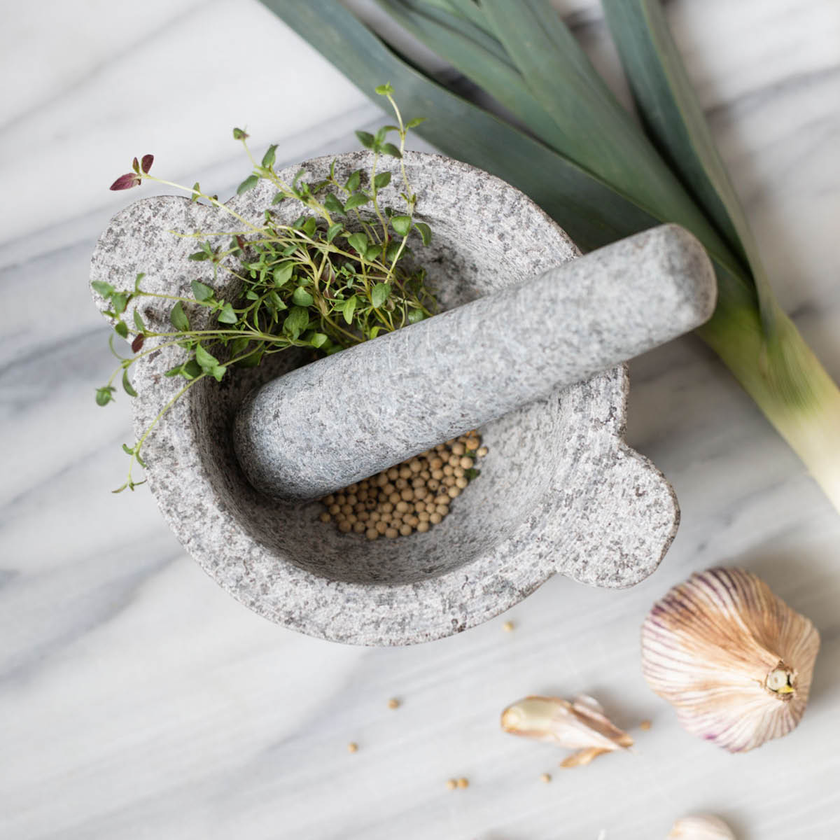 Dorre Birkedal Mortel 12 cm Granit