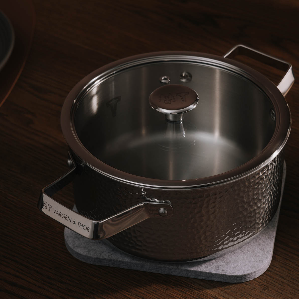 Vargen & Thor Kroma bark kasserolle 2,8L stål