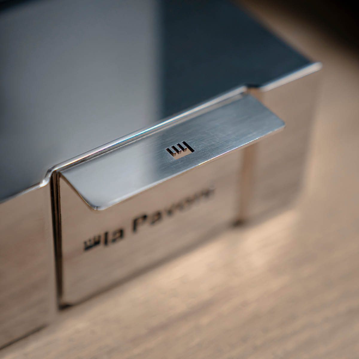 La Pavoni Knock box skuff for espresso i rustfritt stål