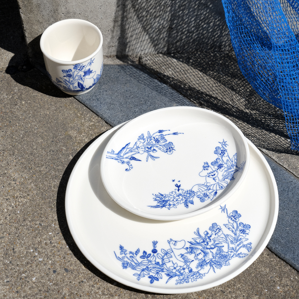 Moomin Arabia Haru Muminmugg 26 cl vit/blå