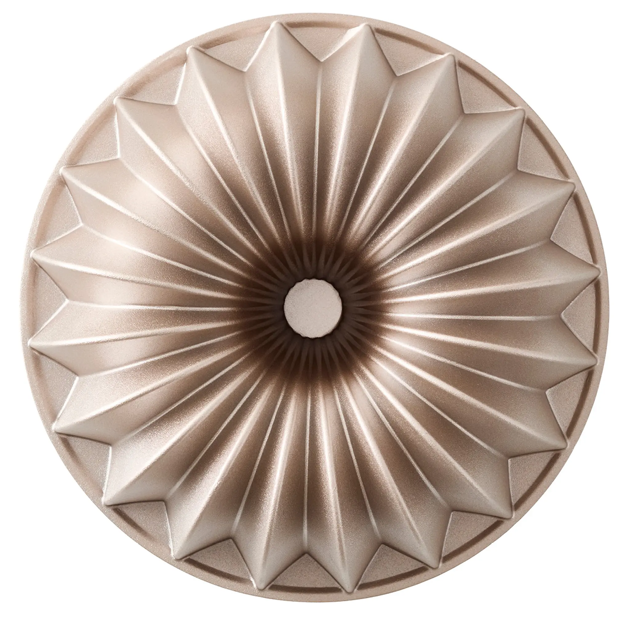 Blomsterberg Sockerkaksform slice 24x10 cm roséguld