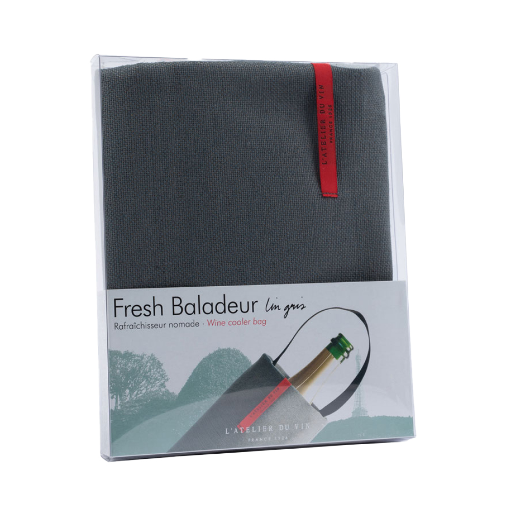 L'atelier du vin Vinkjøler bag "fresh baladeur" grå
