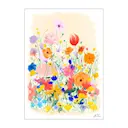 Anna Thomsen poster 30x40 cm field of flowers no1