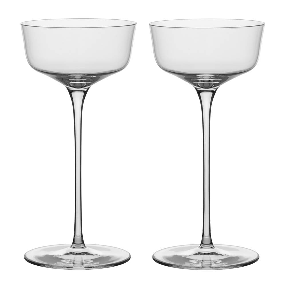 Orrefors - Orrefors x Björn Frantzén Nick & Nora Lasi 14 cl 2 kpl