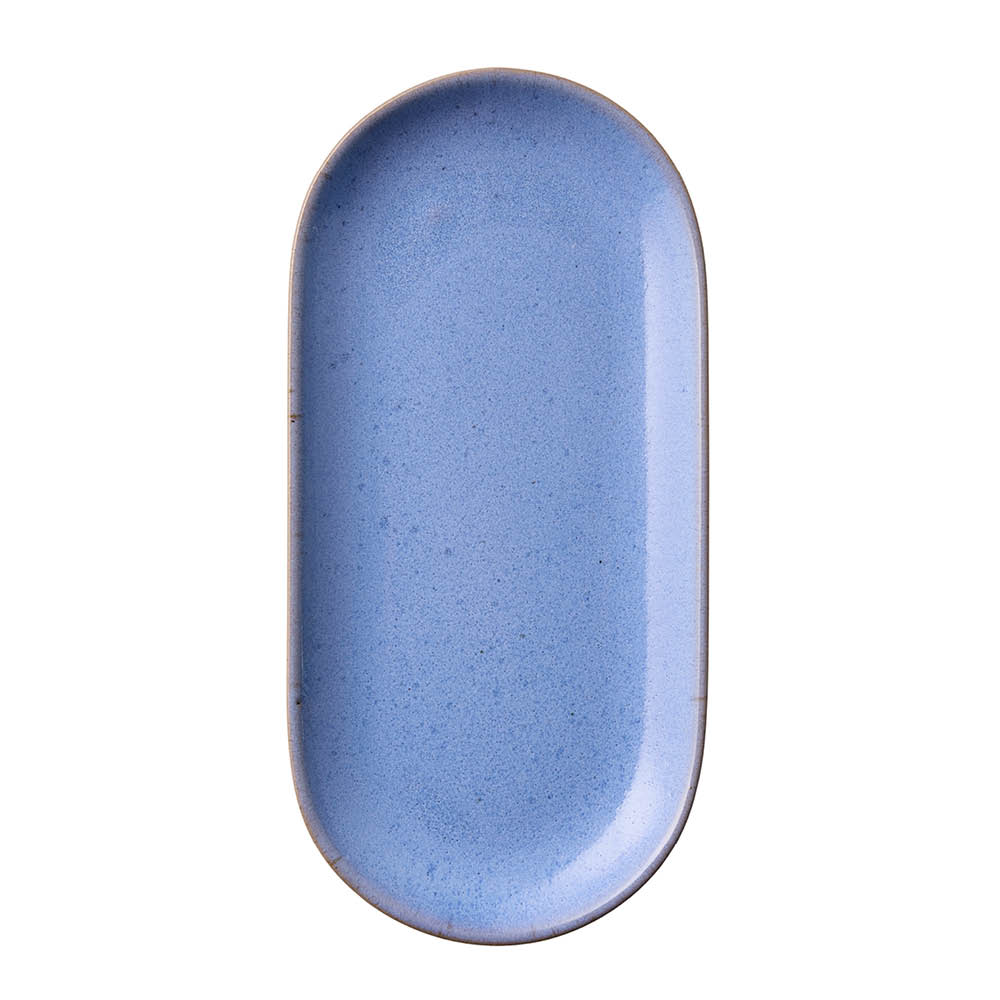 Aida - RAW Colour Lautanen soikea 25 cm Blueish