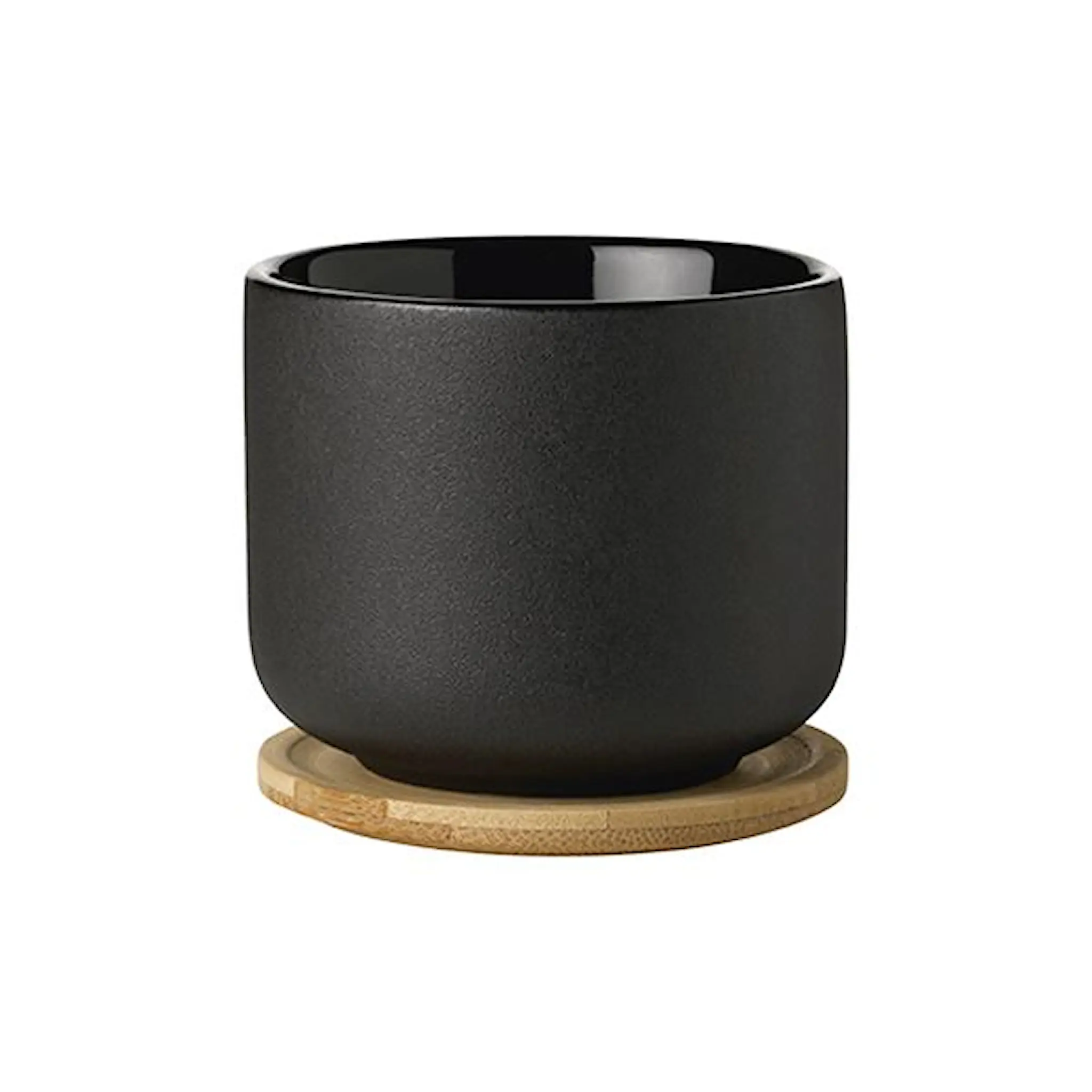 Stelton Theo Mugg Med Underlägg Svart