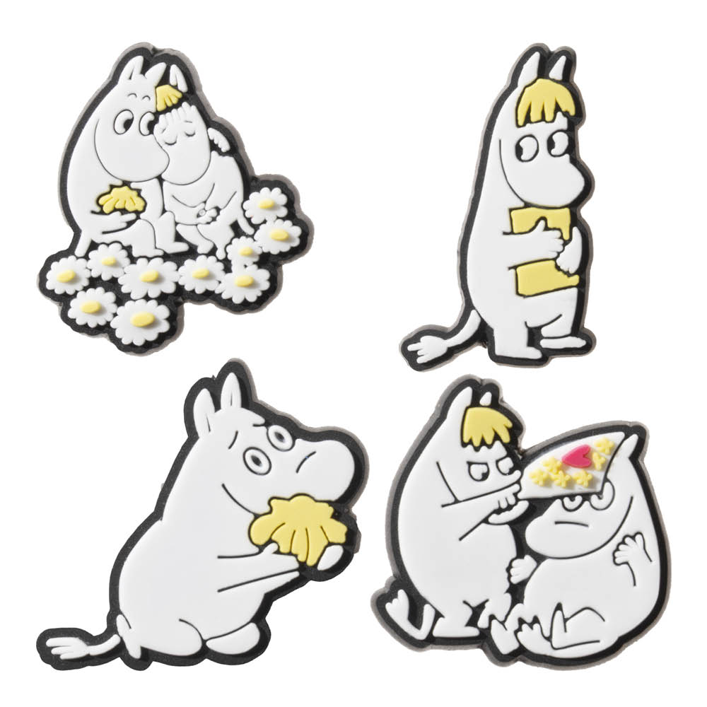 Moomin Arabia Muumi 3D Koriste Sydänkäpyset 4 kpl