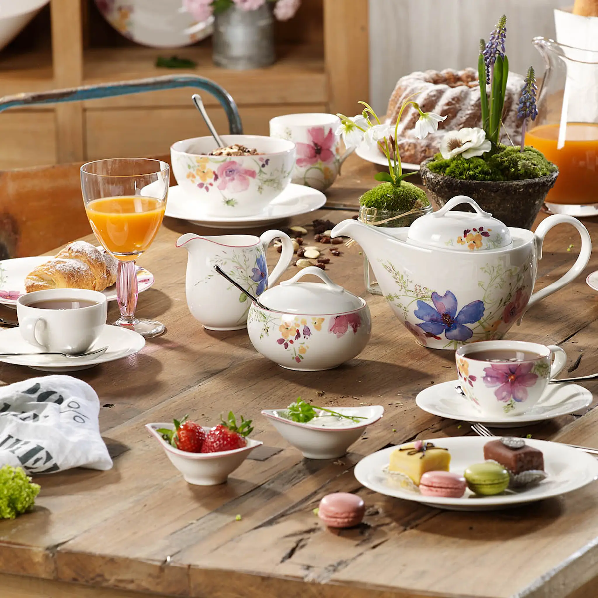 Villeroy & Boch Mariefleur Gris Basic Sokerikko 45 cl