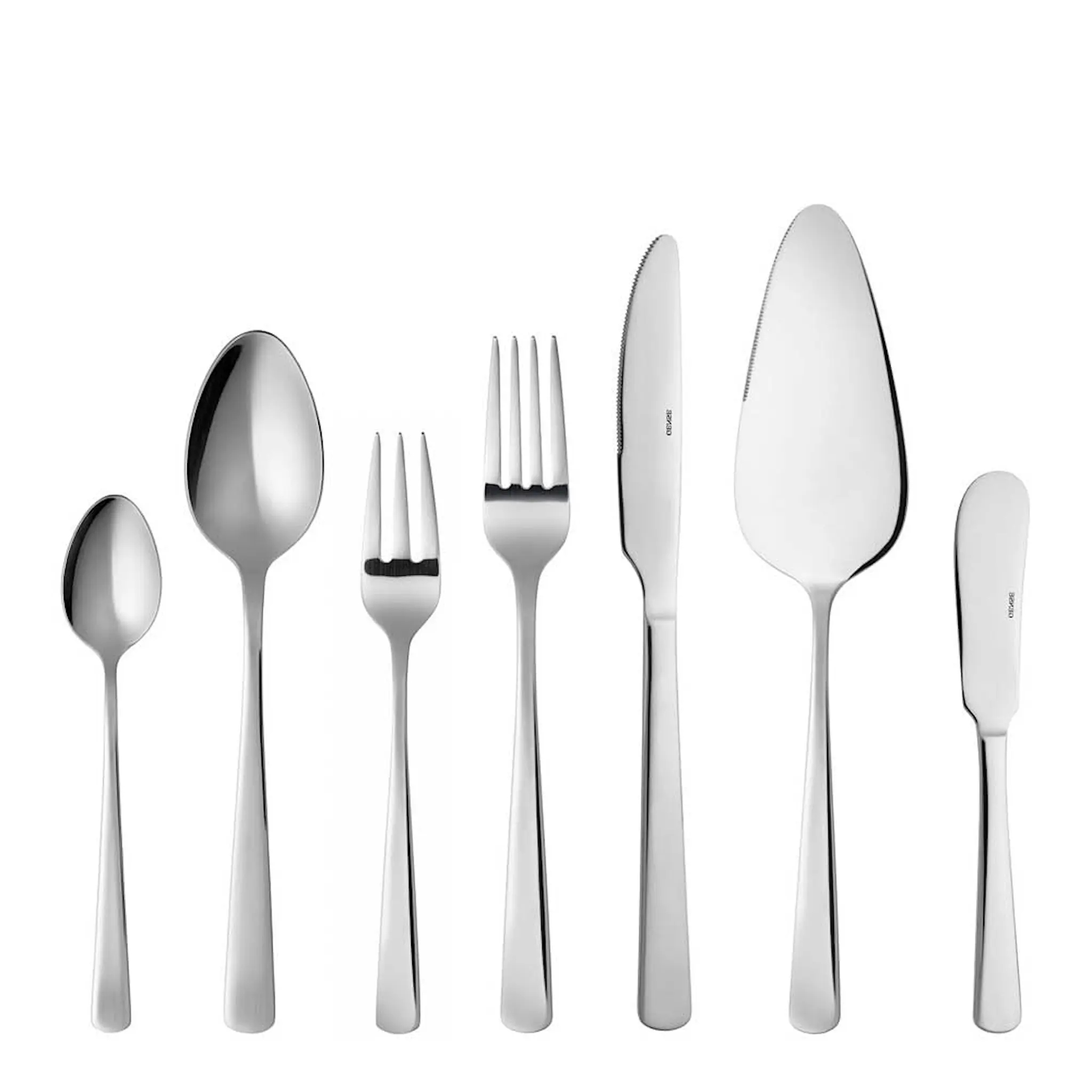 Gense Essentials Soft bestickset 73 delar blank stål