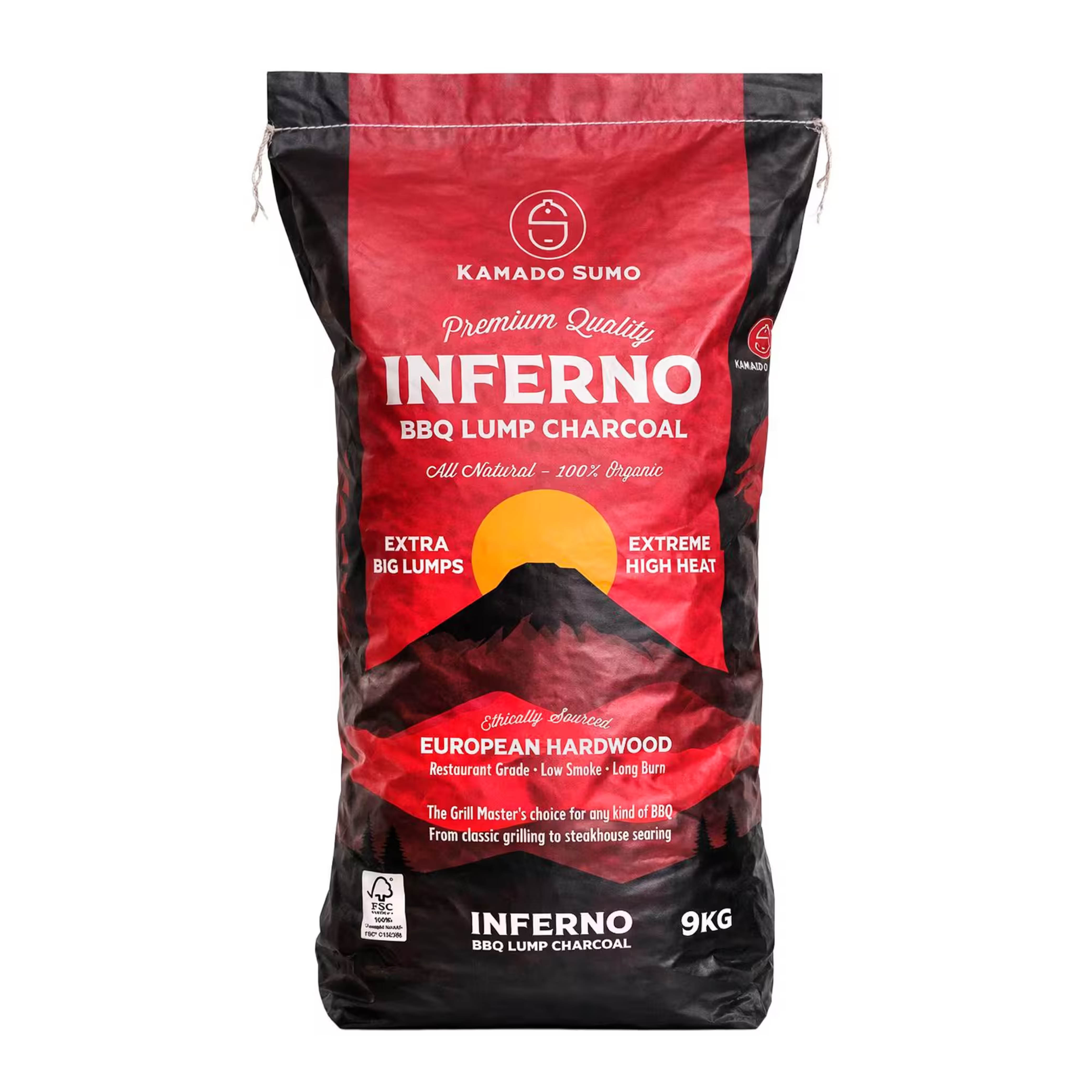 Kamado SUMO Inferno grillihiilet 9 kg