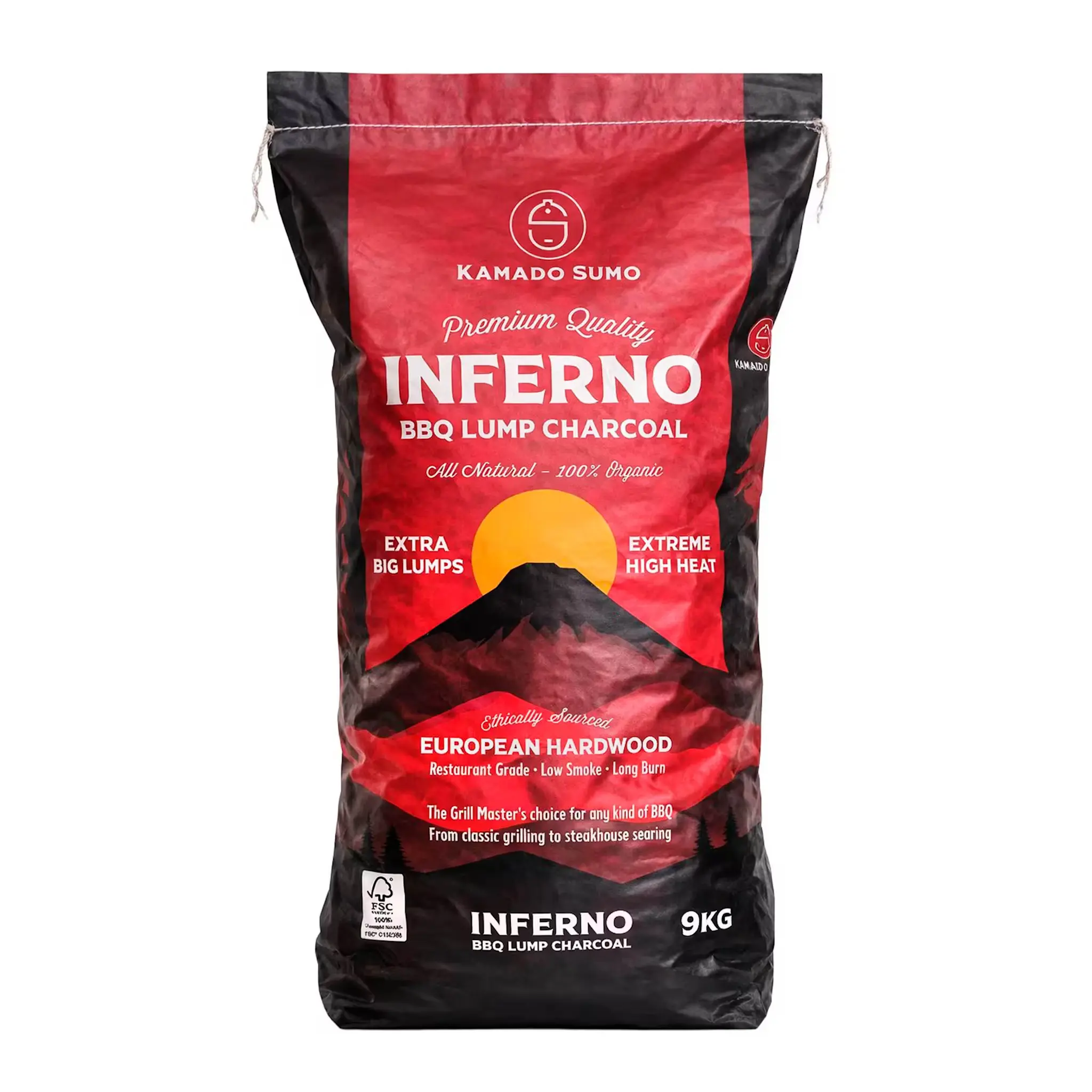 Kamado SUMO Inferno grillihiilet 9 kg